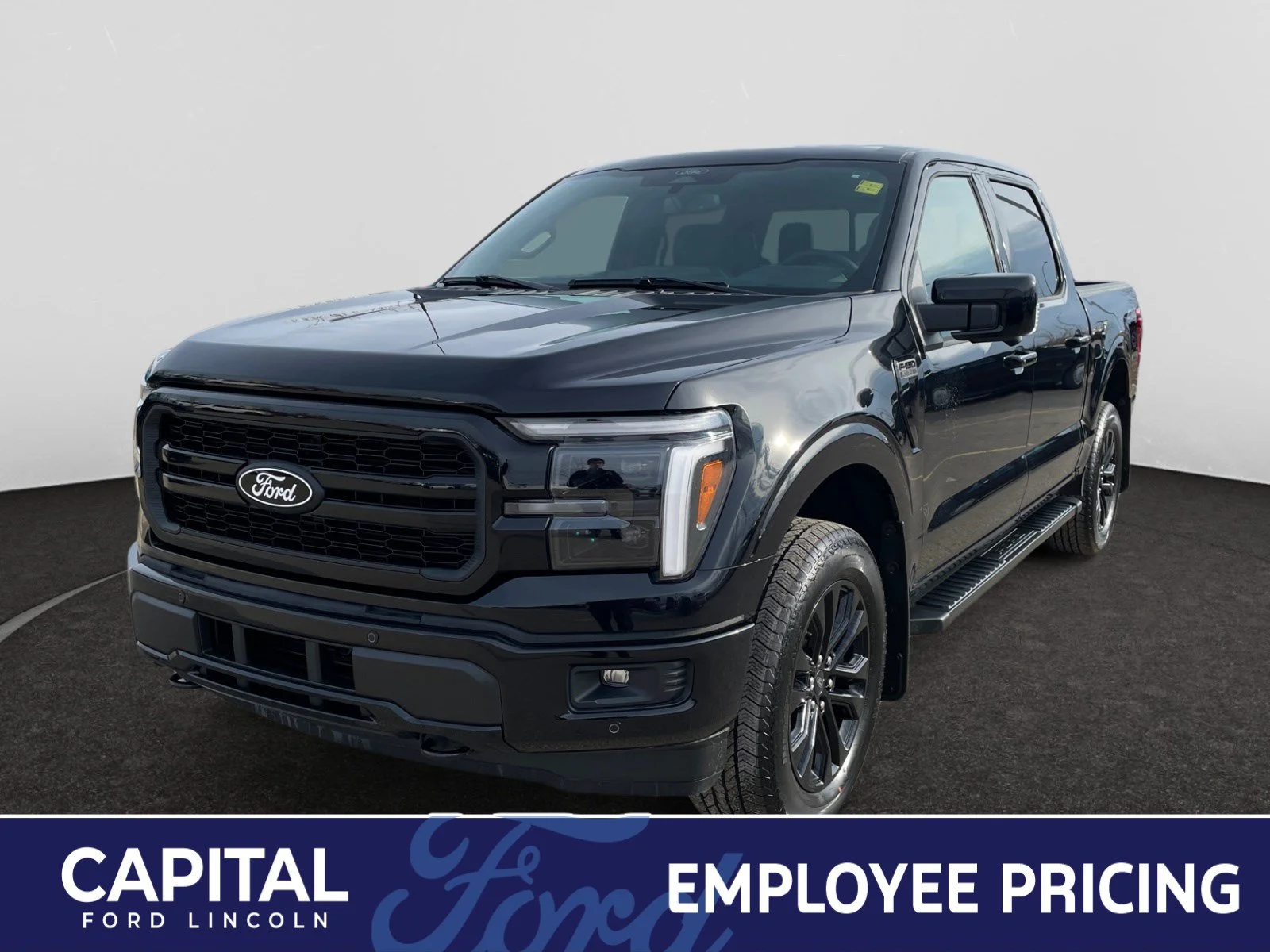 New 2026 Agate Black Metallic Ford Lariat image 1