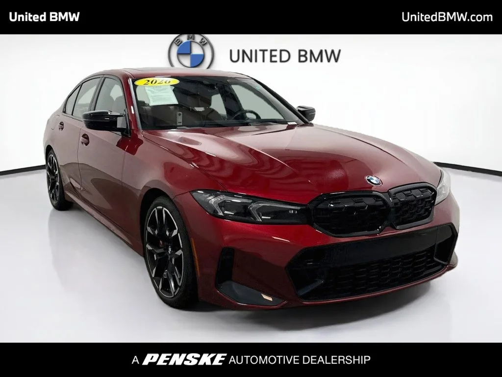 Certified Used 2026 Vegas Red Metallic BMW M340i image 3