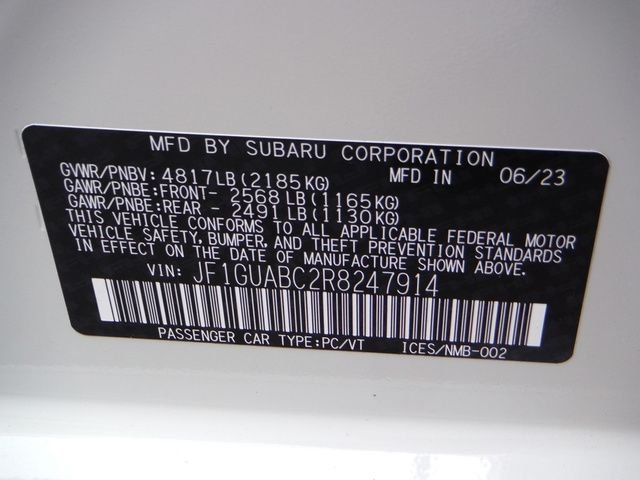 Certified Used 2024 White Subaru Base image 41
