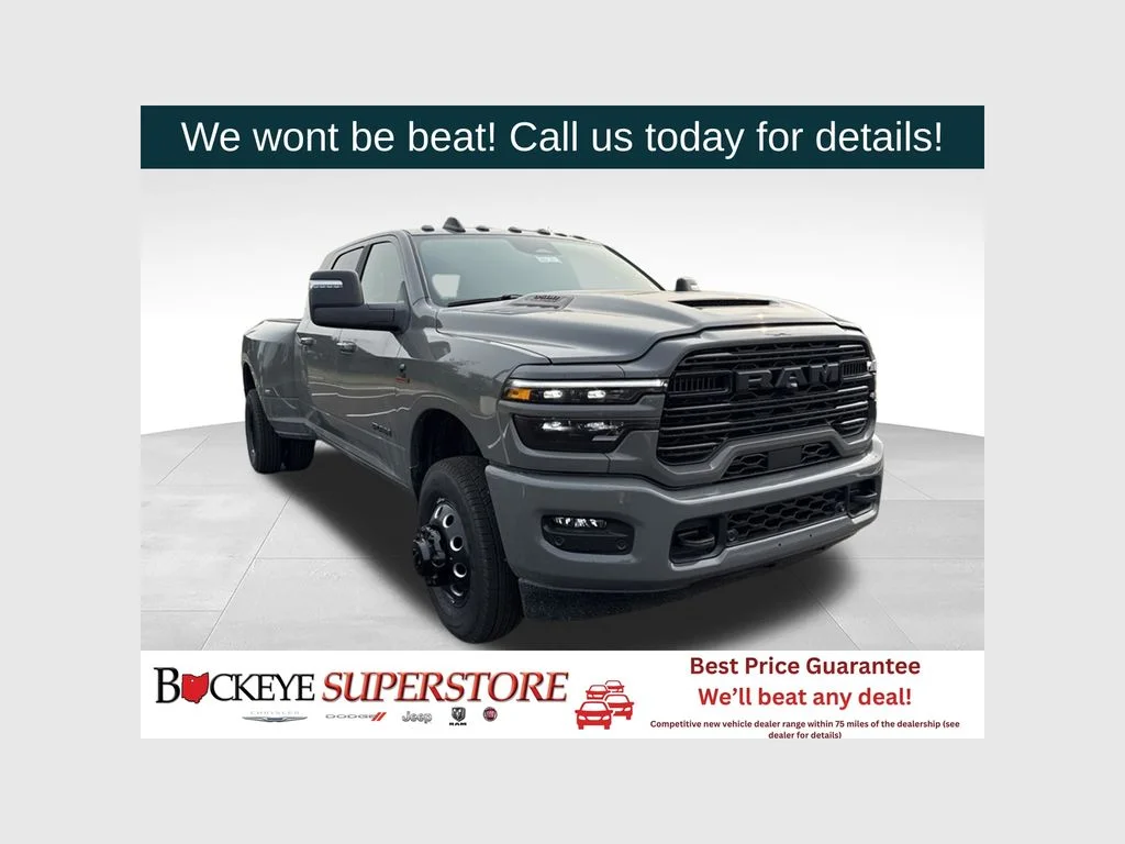 New 2026 Ceramic Gray Clear-Coat Exterior Paint RAM LARAMIE image 1