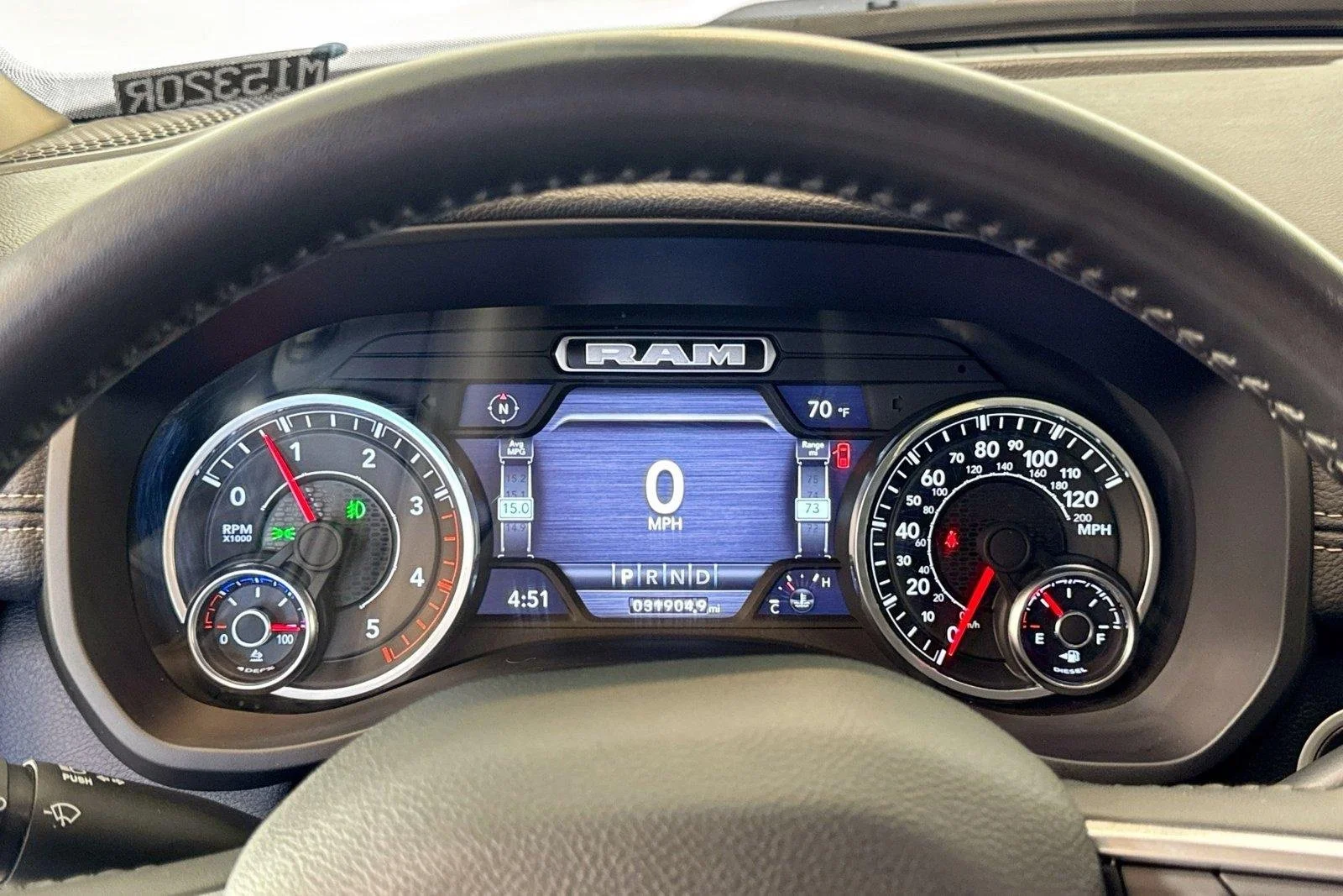 Used 2024 Bright White Clearcoat Ram Laramie image 11