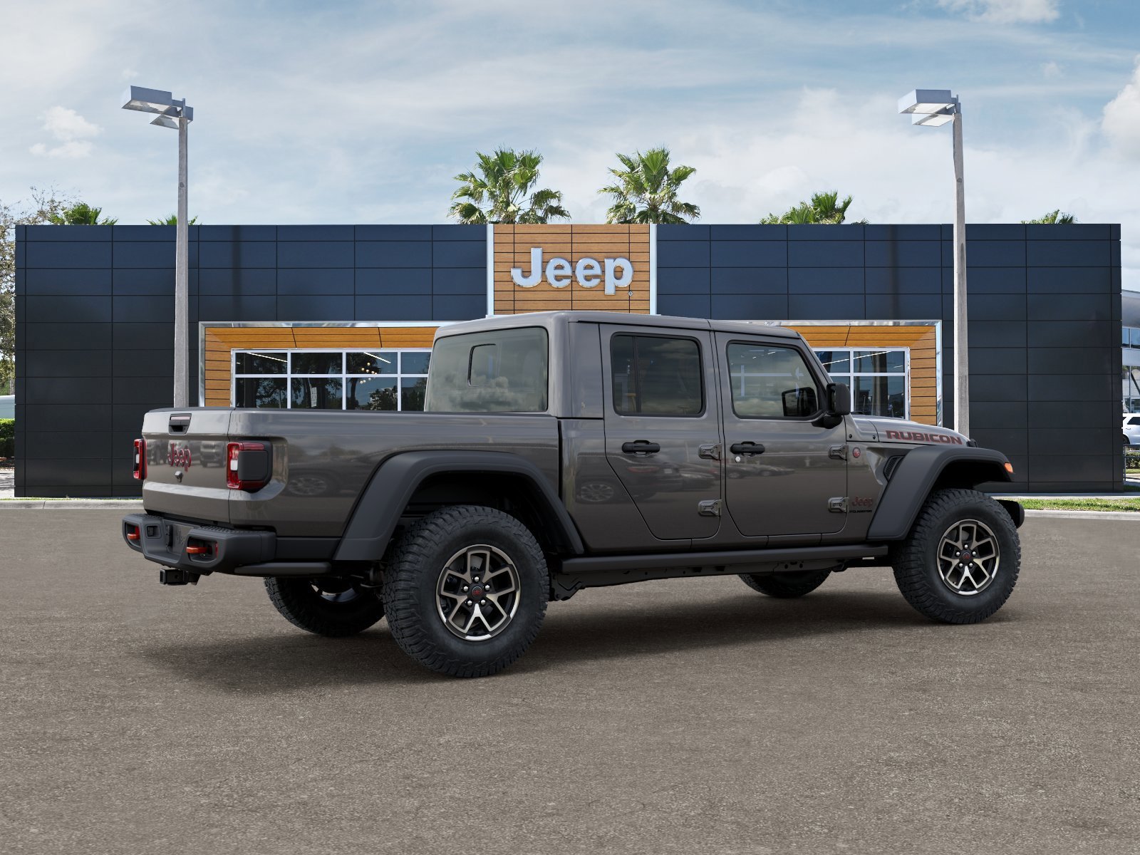 New 2026 Granite Crystal Metallic Clearcoat Jeep Rubicon image 4