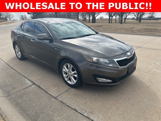 Used 2013 Kia Optima EX with VIN 5XXGN4A74DG216635 for sale in Broken Arrow, OK