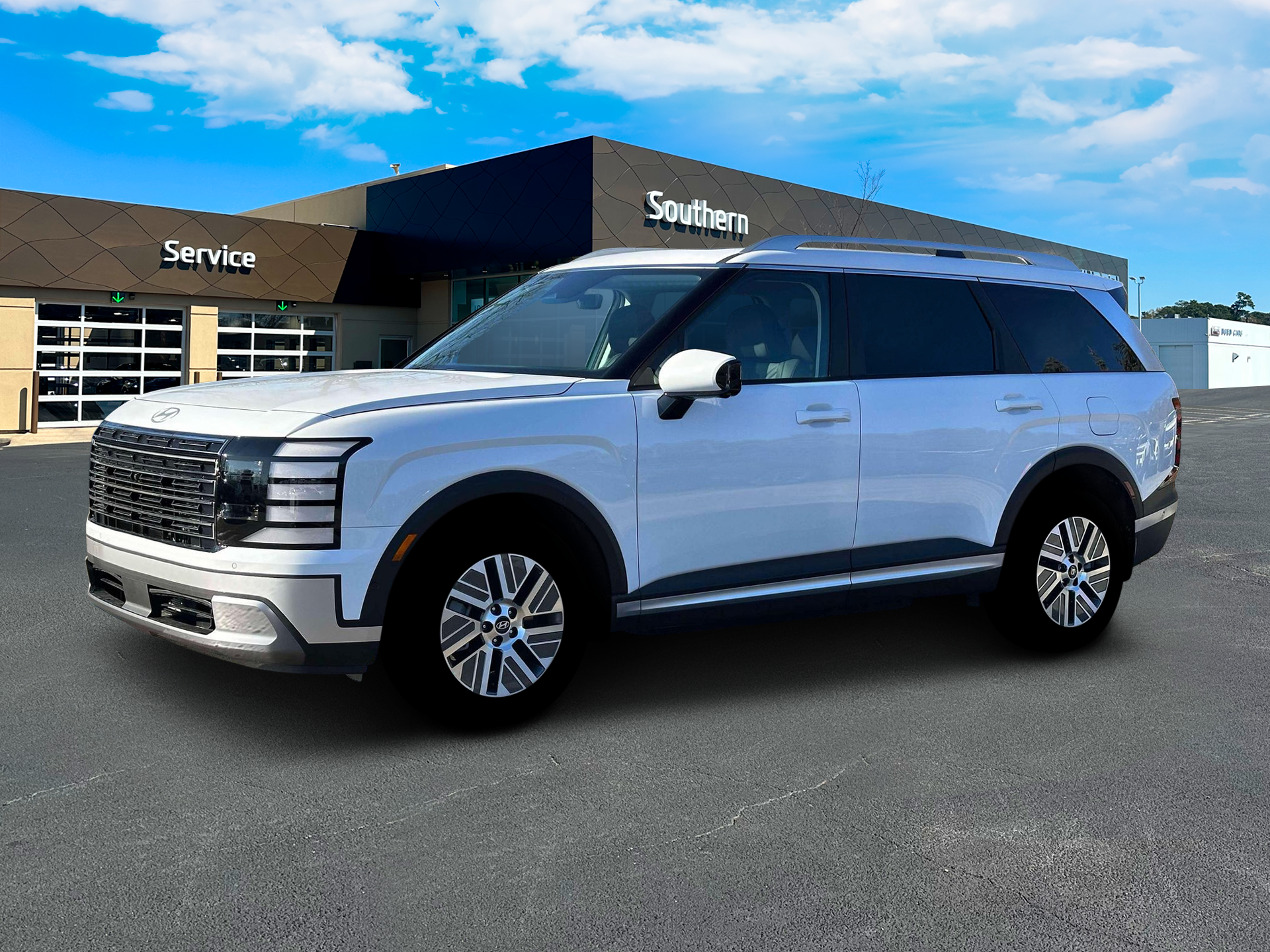 New 2026 White Hyundai SEL Premium 8P image 2