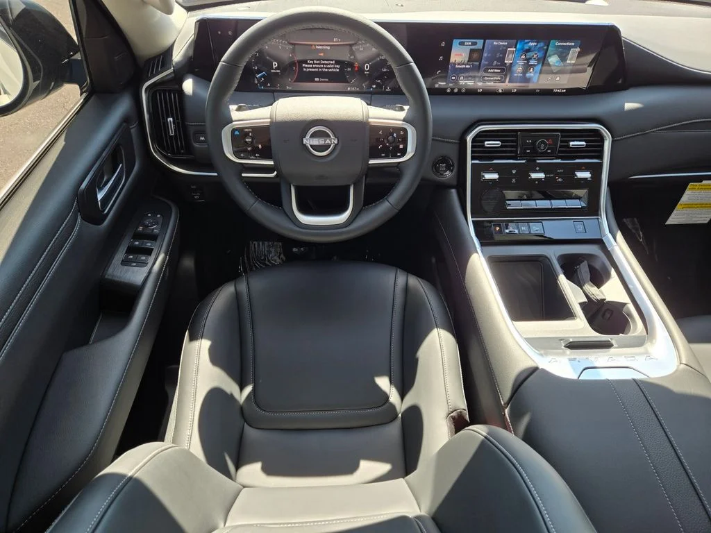New 2026 Aspen White TriCoat Nissan SV image 8