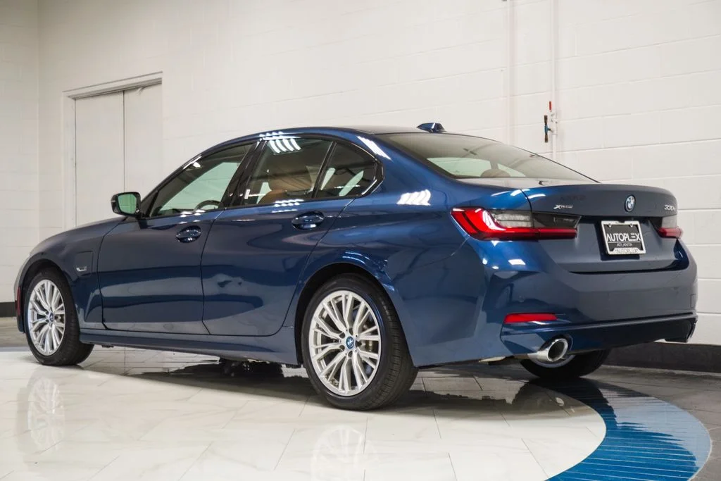 Used 2023 Blue BMW 330e xDrive image 31