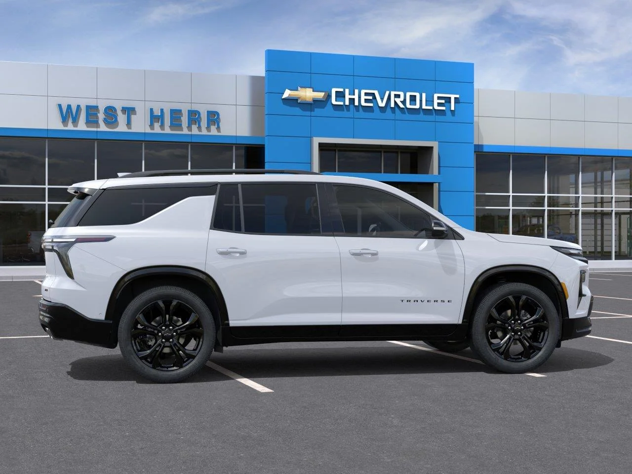 New 2027 Polar White Tricoat Chevrolet RS image 5