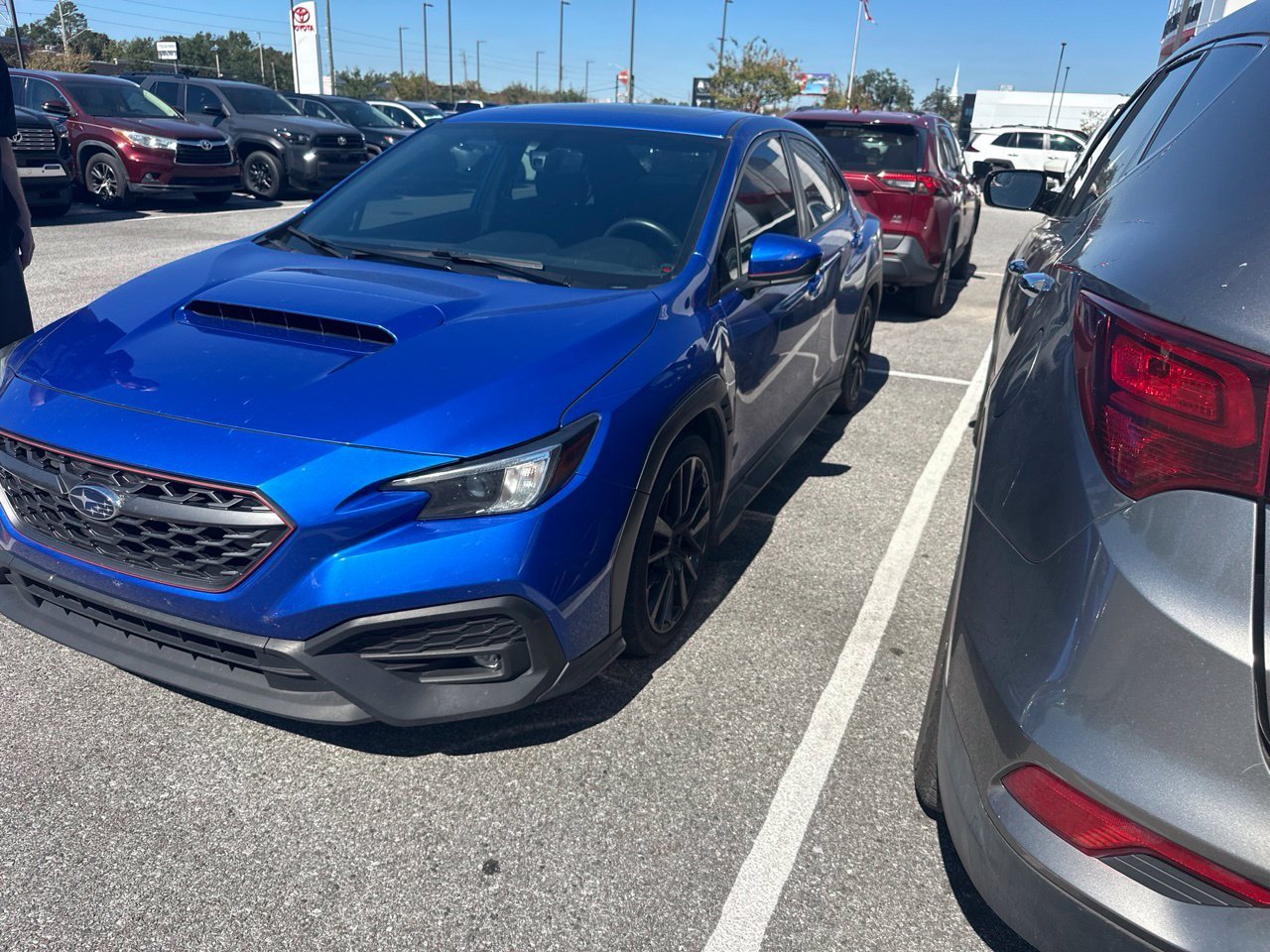 Used 2022 Blue Subaru Premium image 1