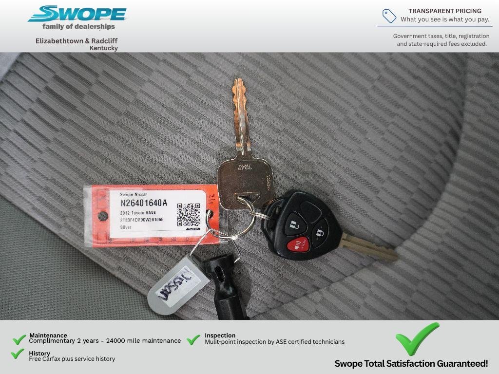 Used 2012 Classic Silver Metallic Toyota Base image 29