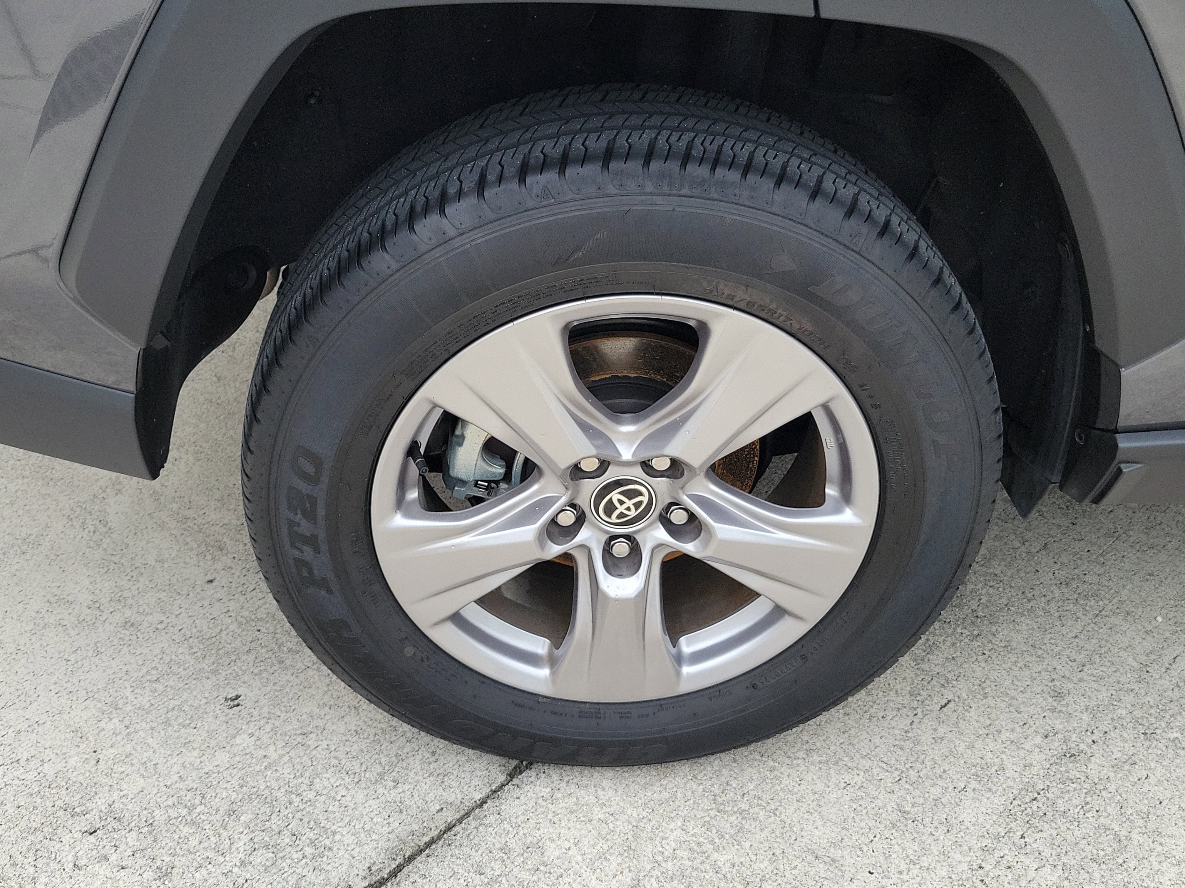 Used 2025 Magnetic Gray Metallic Toyota XLE image 8