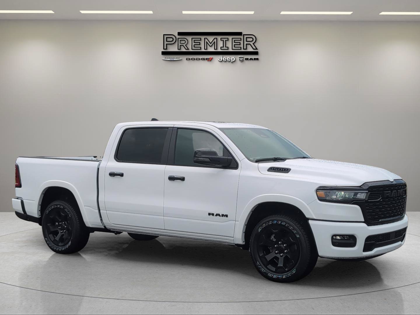 New 2025 Bright White Clearcoat Ram Big Horn image 3