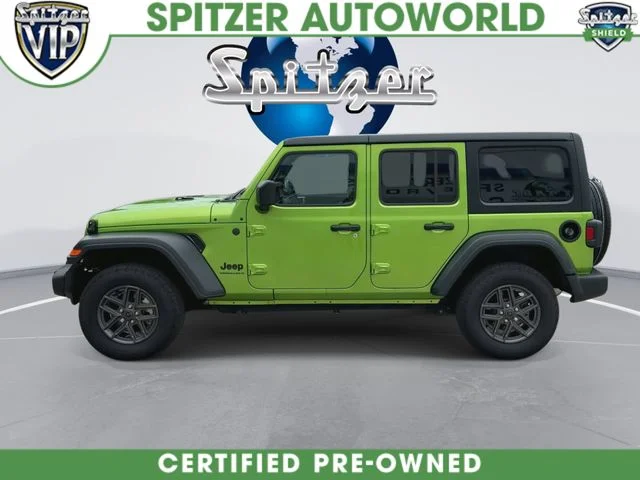 Used 2025 Green Jeep Sport S image 6