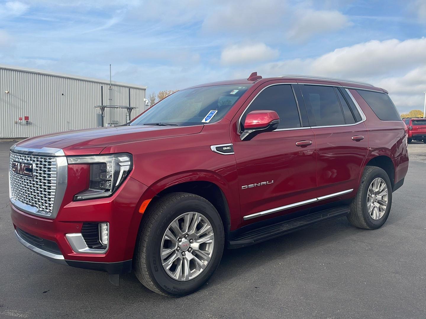 Used 2022 Cayenne Red Tintcoat GMC Denali image 8