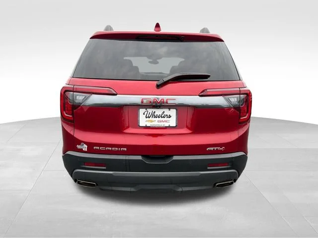 Used 2023 VOLCANIC RED TINTCOAT GMC AT4 image 4
