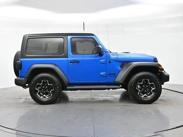 Used 2021 Hydro Blue Pearlc Jeep Sport S image 8