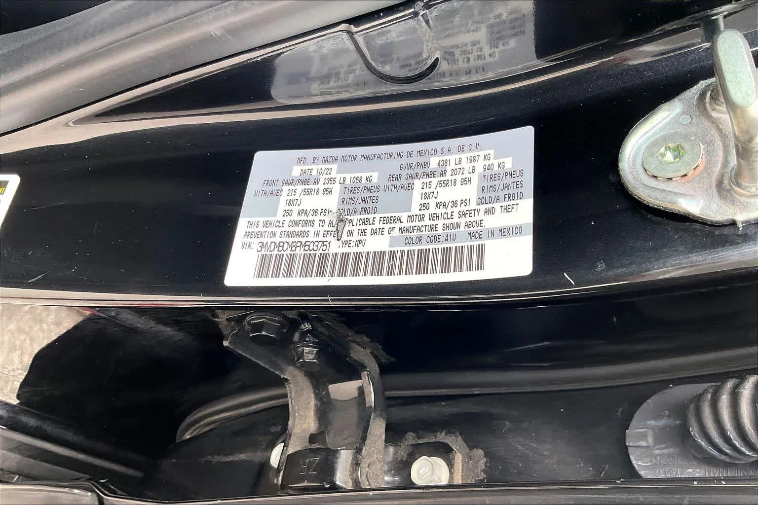 Used 2023 Jet Black Mica Mazda 2.5 S Preferred Package image 34