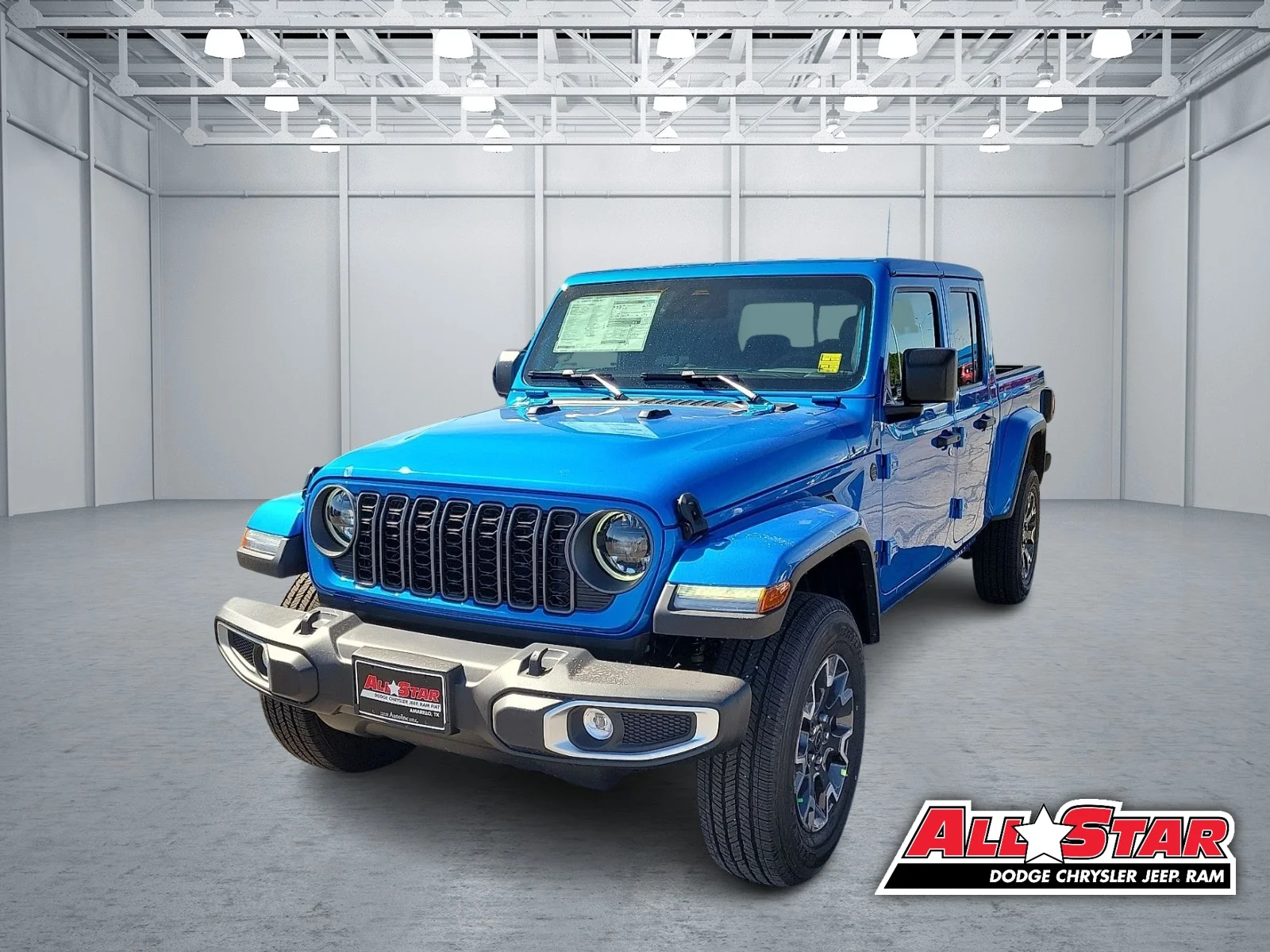 New 2026 Hydro Blue Pearlcoat Jeep SAHARA 4X4 image 1