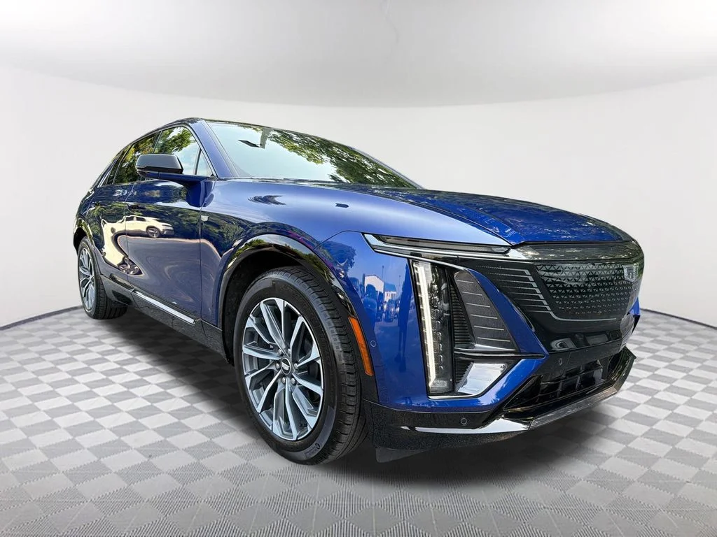 Used 2024 Blue Cadillac Sport image 3