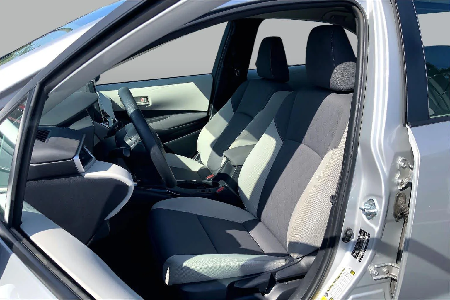 Certified Used 2025 Classic Silver Metallic Toyota LE image 7