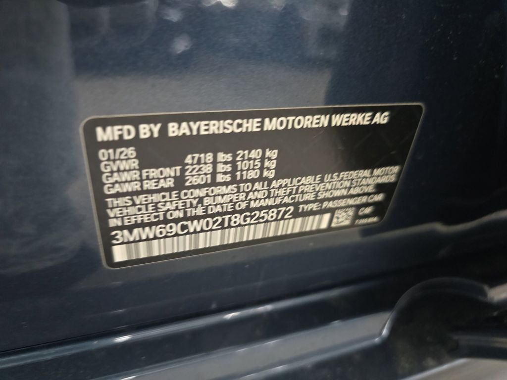 New 2026 Arctic Race Blue metallic BMW 330i image 23