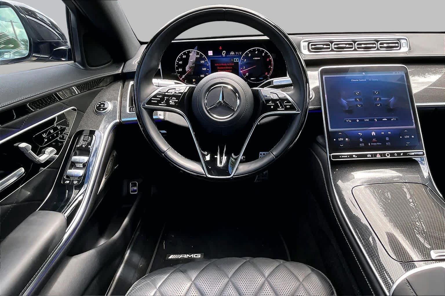Used 2025 Obsidian Black Metallic Mercedes-Benz S 500 image 6