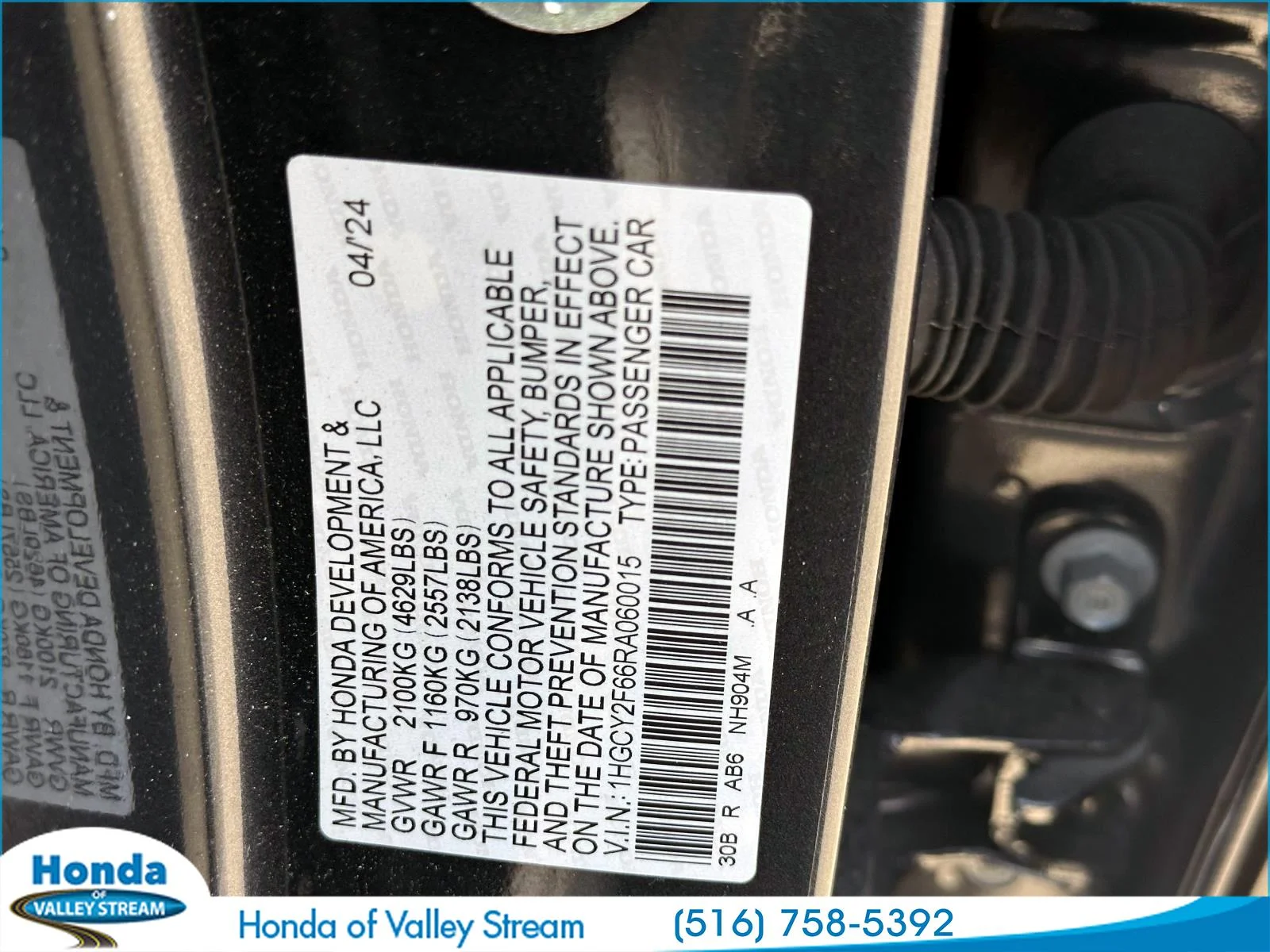 2024 Honda Accord Hybrid EX-L - Photo 15