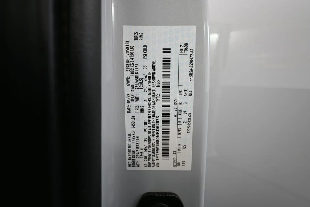 Used 2022 White Ford XLT image 41