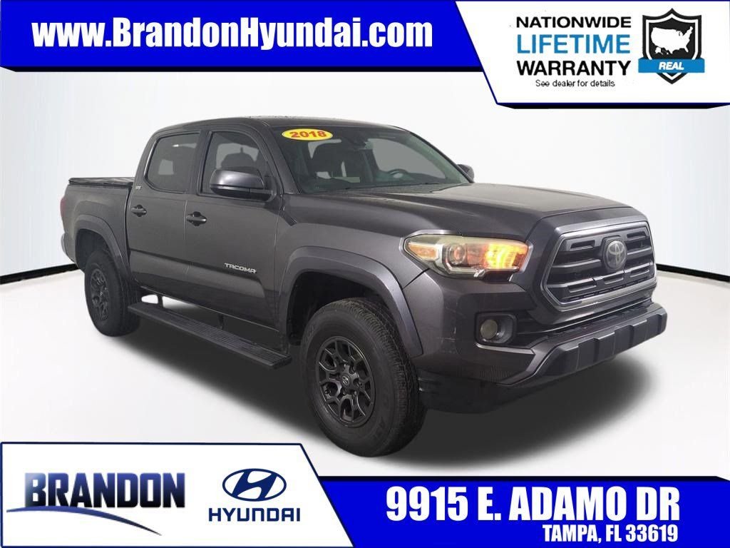 Used 2018 Gray Toyota SR5 image 1