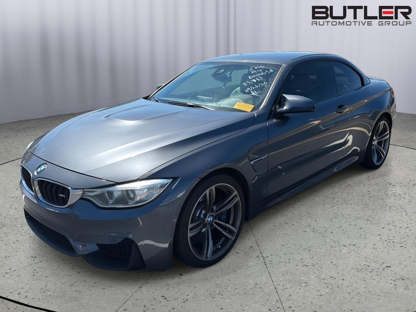 Used 2015 Mineral Gray Metallic BMW Convertible image 1
