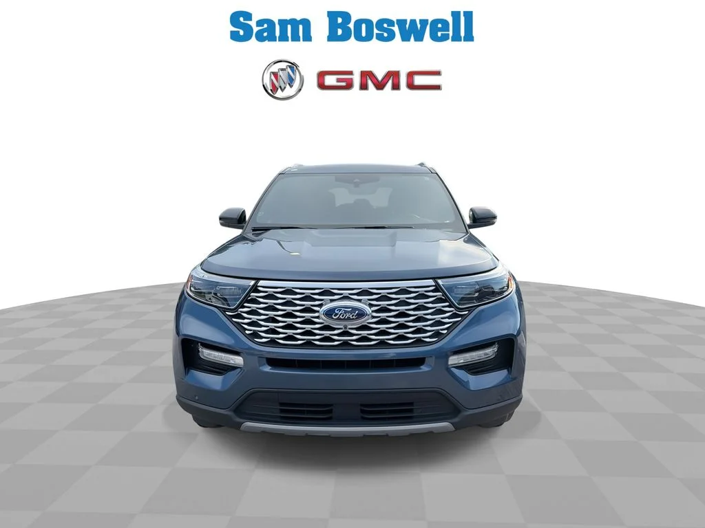 Used 2020 Blue Ford Platinum image 3