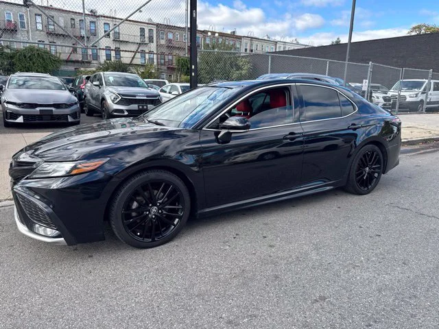 Used 2021 Toyota Camry XSE with VIN 4T1K61AK5MU428721 for sale in Woodside, NY