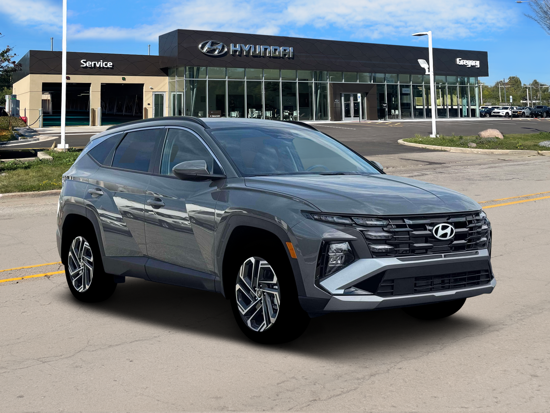 New 2026 Gray Hyundai SEL Plus AWD image 11