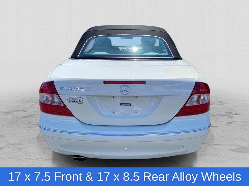 Used 2008 White Mercedes-Benz CLK 350 image 4