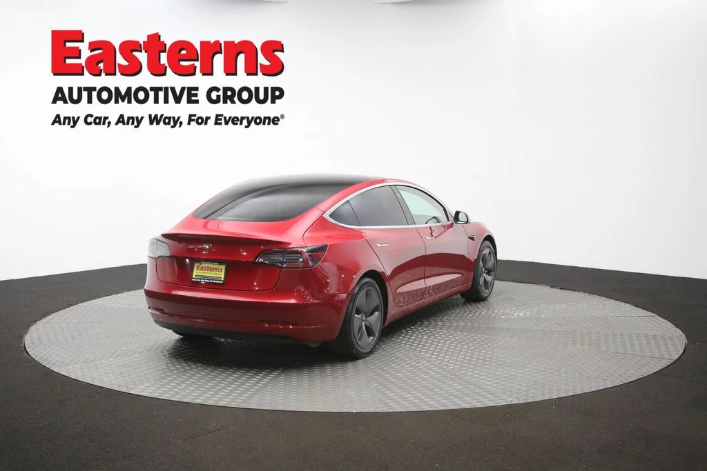 Used 2020 Red Tesla Standard image 35