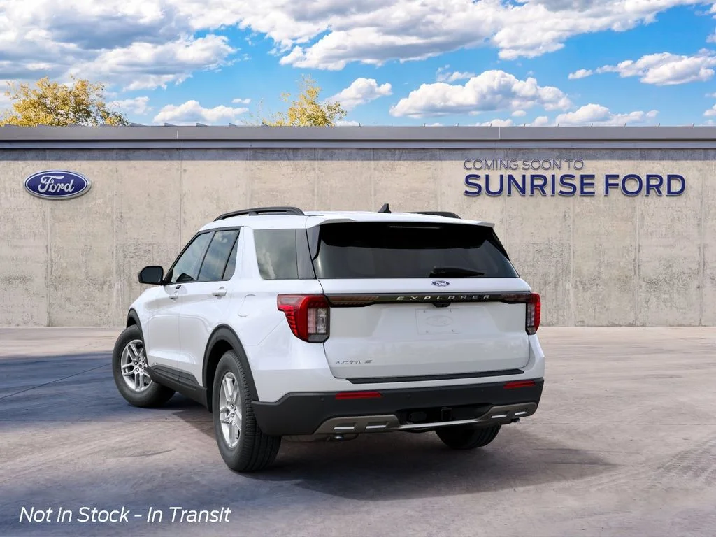 New 2027 Star White Metallic Tri-Coat Ford Active image 8