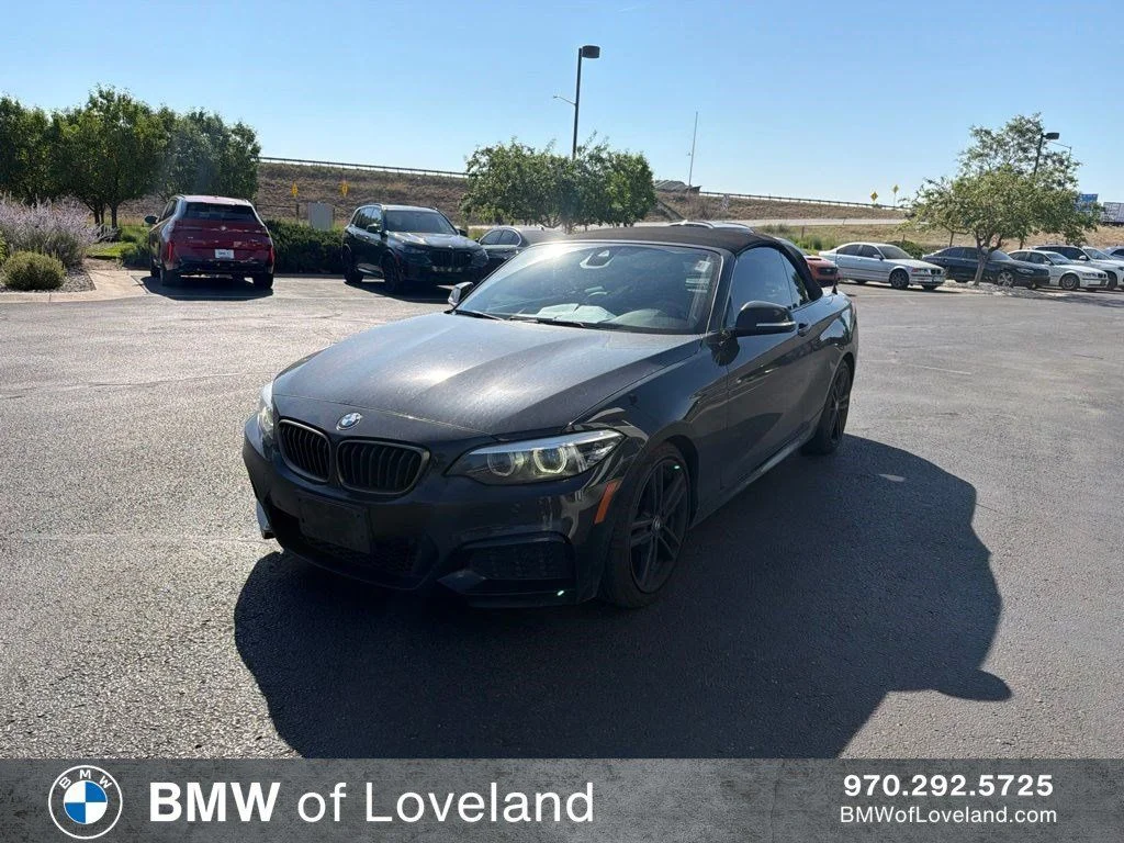 Used 2020 Black Sapphire Metallic BMW M240i image 1