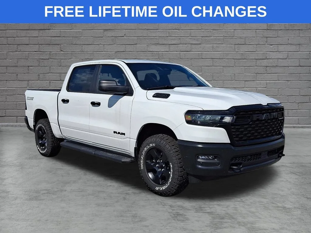 New 2026 Bright White Clearcoat Ram Warlock image 1