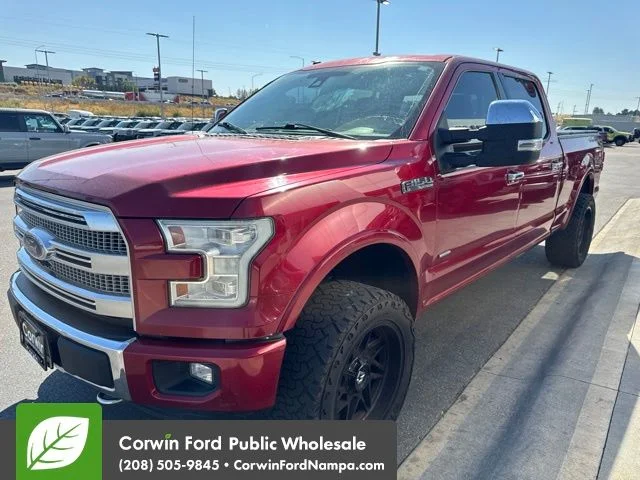 Used 2015 Red Ford Platinum image 3