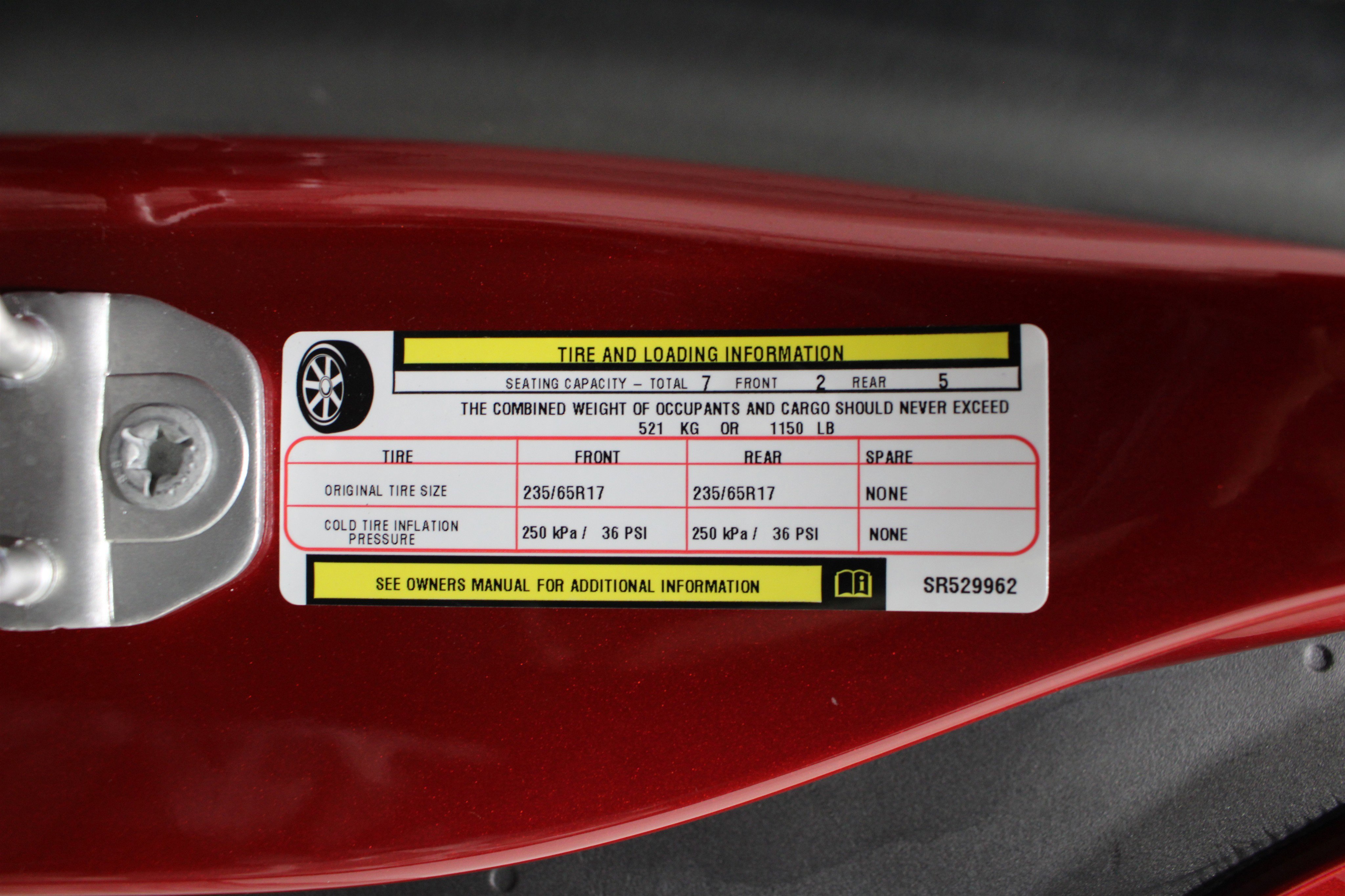 Used 2025 Red Hot Pearlcoat Chrysler Select image 38