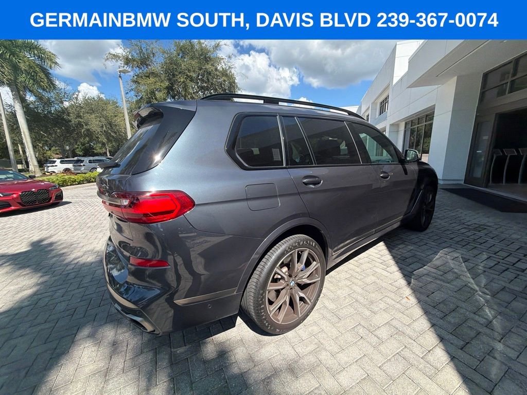 Used 2020 Gray Metallic BMW M50i image 11