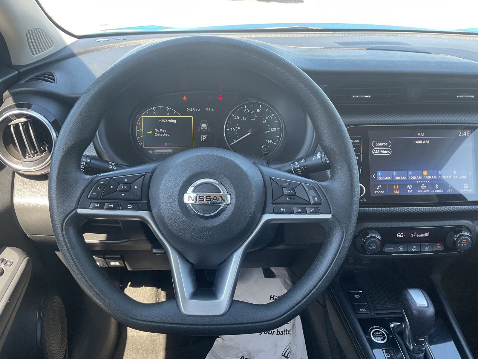 Used 2021 Electric Blue Metallic Nissan SV image 26