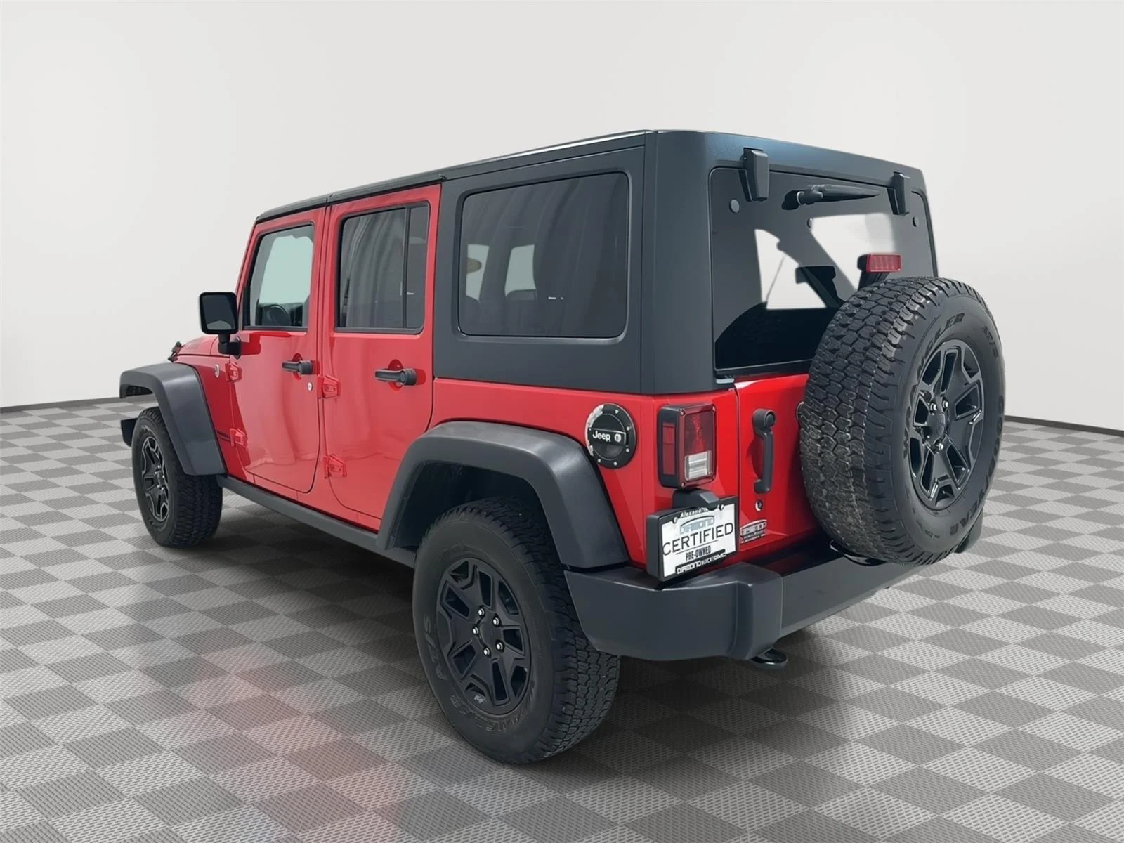 Used 2017 Firecracker Red Clearcoat Jeep Willys Wheeler image 5