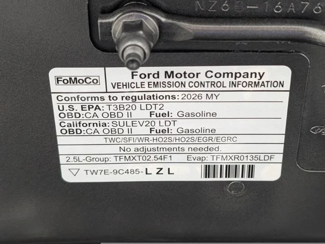 New 2026 Carbonized Gray Metallic Ford XLT image 54