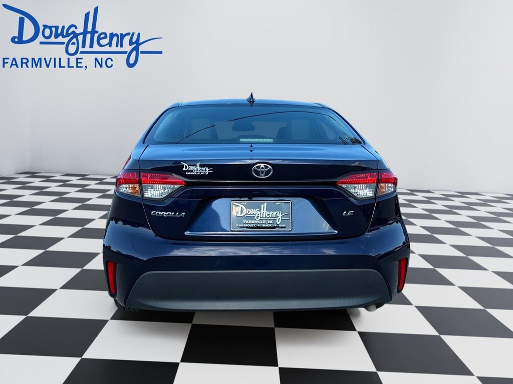 Used 2024 Blue Toyota LE image 4
