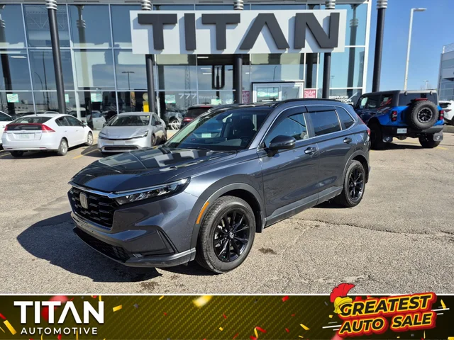 2024 Honda CR-V Sport AWD*Htd Seats | Sunroof | Htd Wheel | Adaptive Cruise | Remote Start | CarPlay | Park Assist
