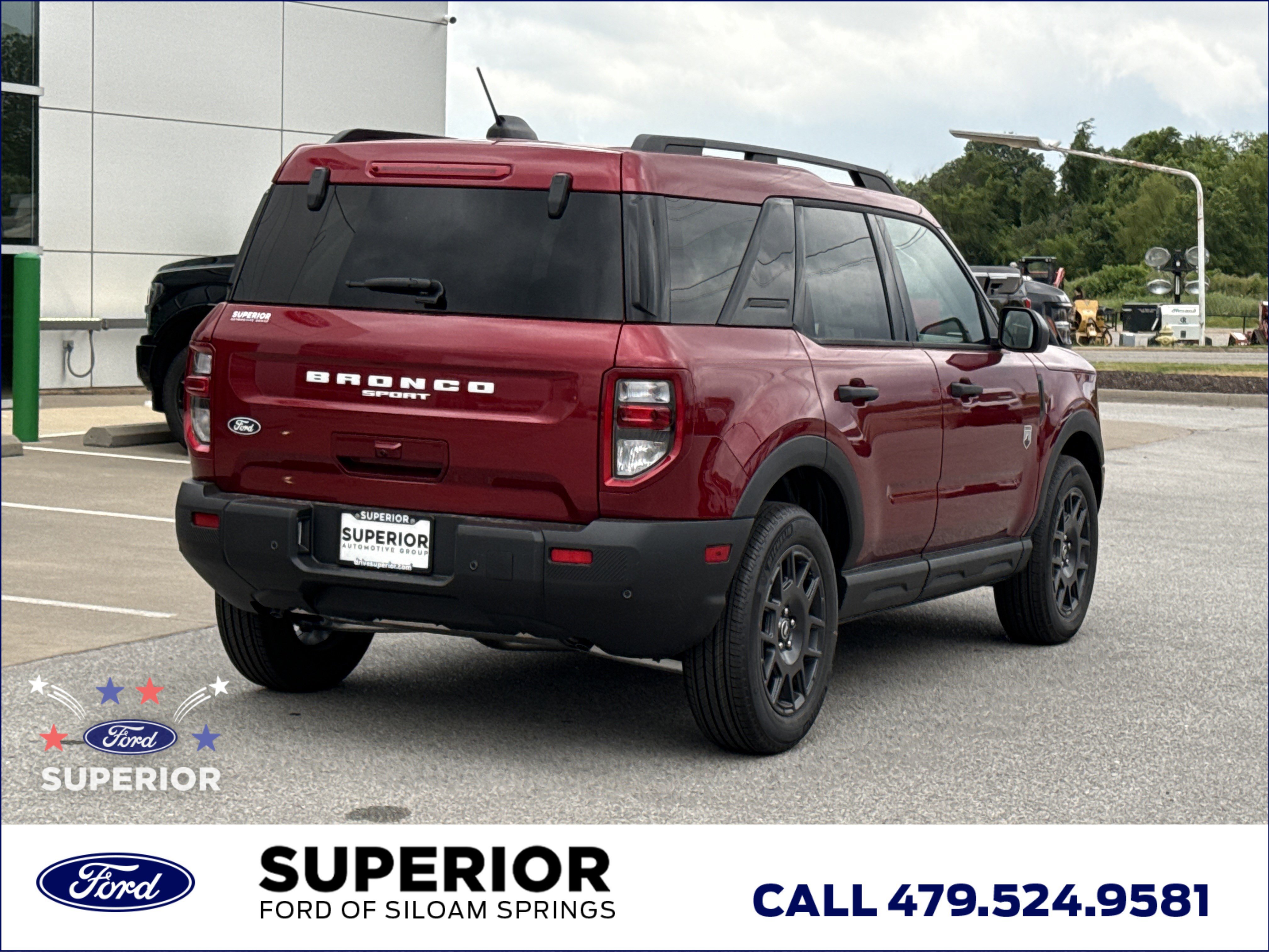 New 2026 Ruby Red Metallic Tinted Clearcoat Ford Big Bend 4WD image 3