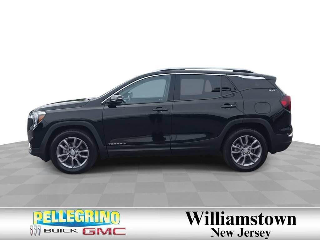 Certified Used 2022 Ebony Twilight Metallic GMC SLT image 5