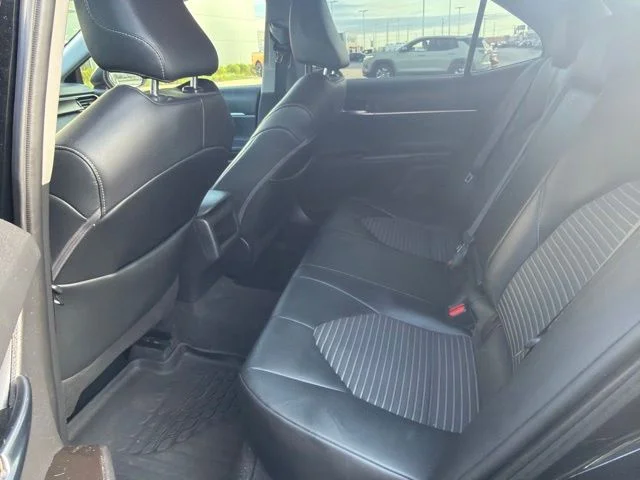 Used 2022 Midnight Black Metallic Toyota SE image 14