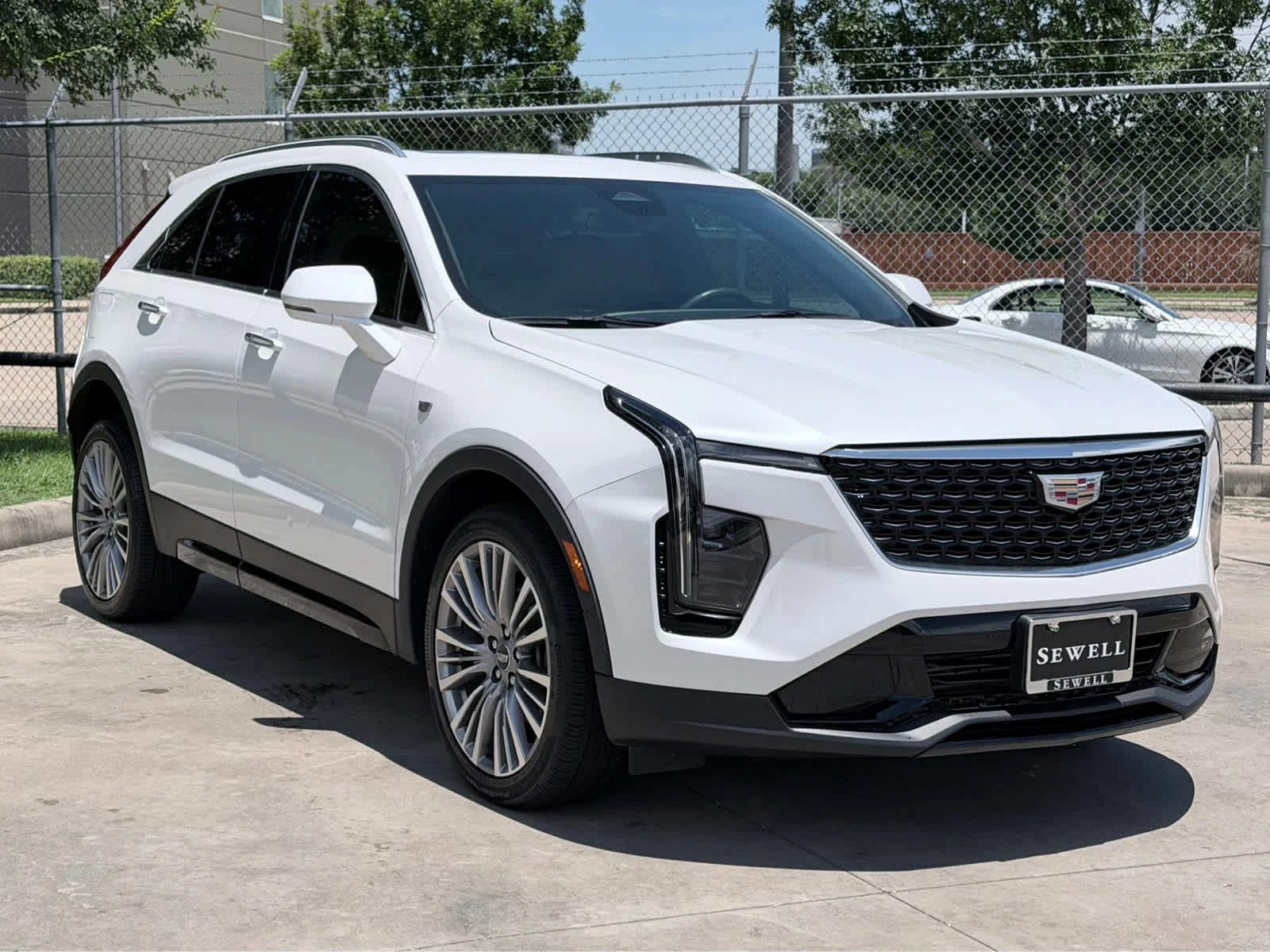 Used 2024 Crystal White Tricoat Cadillac Premium Luxury image 3