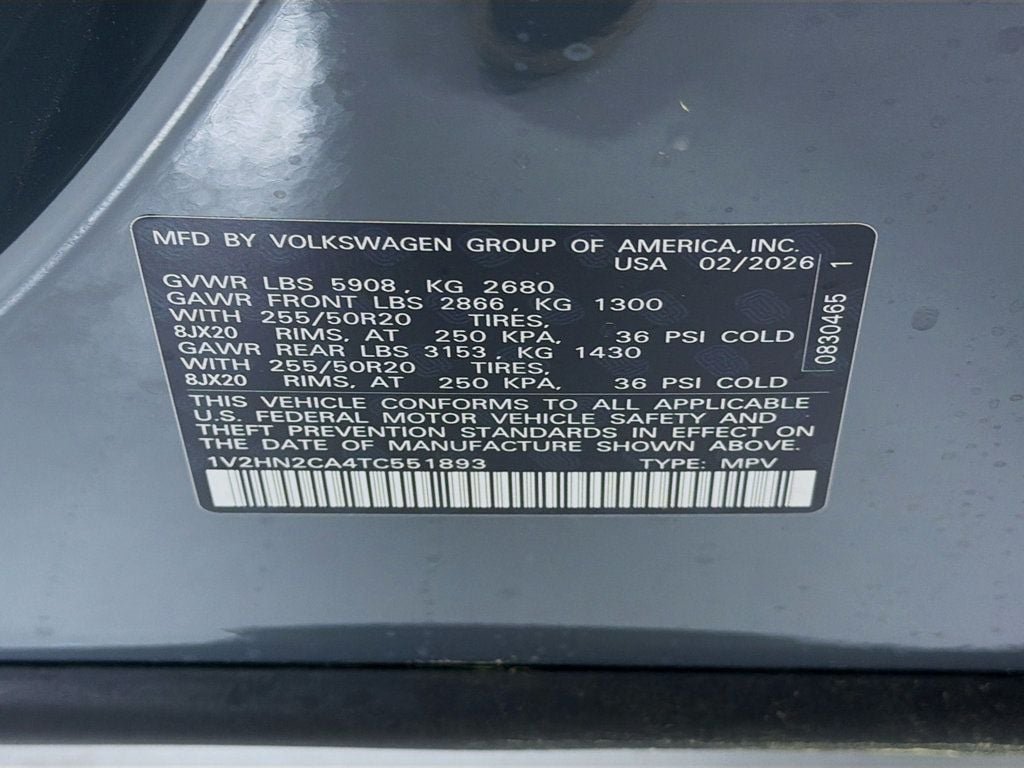 New 2026 Pure Gray Volkswagen 2.0T SE w/Technology 4MOTION image 32